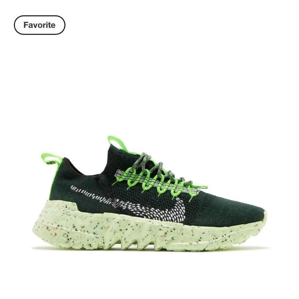 Size 13 - Nike Space Hippie Green Glow